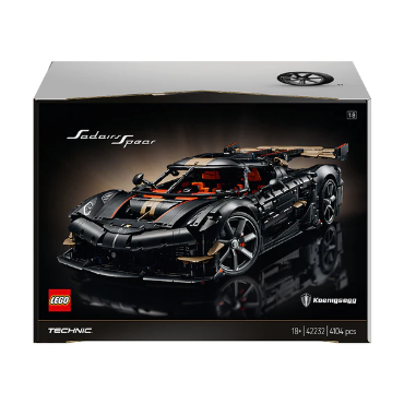 LEGO® Technic™ Koenigsegg Sadair’s Spear - Megacar - 42232 | Brick N Build
