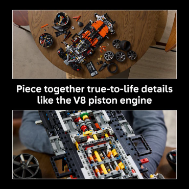 LEGO® Technic™ Koenigsegg Sadair’s Spear - Megacar - 42232 | Brick N Build