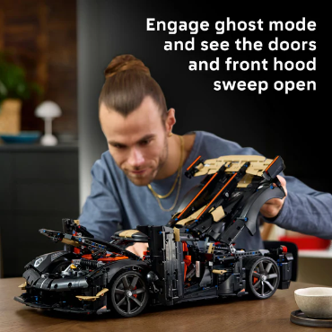 LEGO® Technic™ Koenigsegg Sadair’s Spear - Megacar - 42232 | Brick N Build