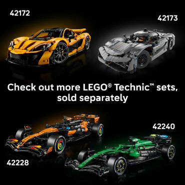 LEGO® Technic™ Koenigsegg Sadair’s Spear - Megacar - 42232 | Brick N Build