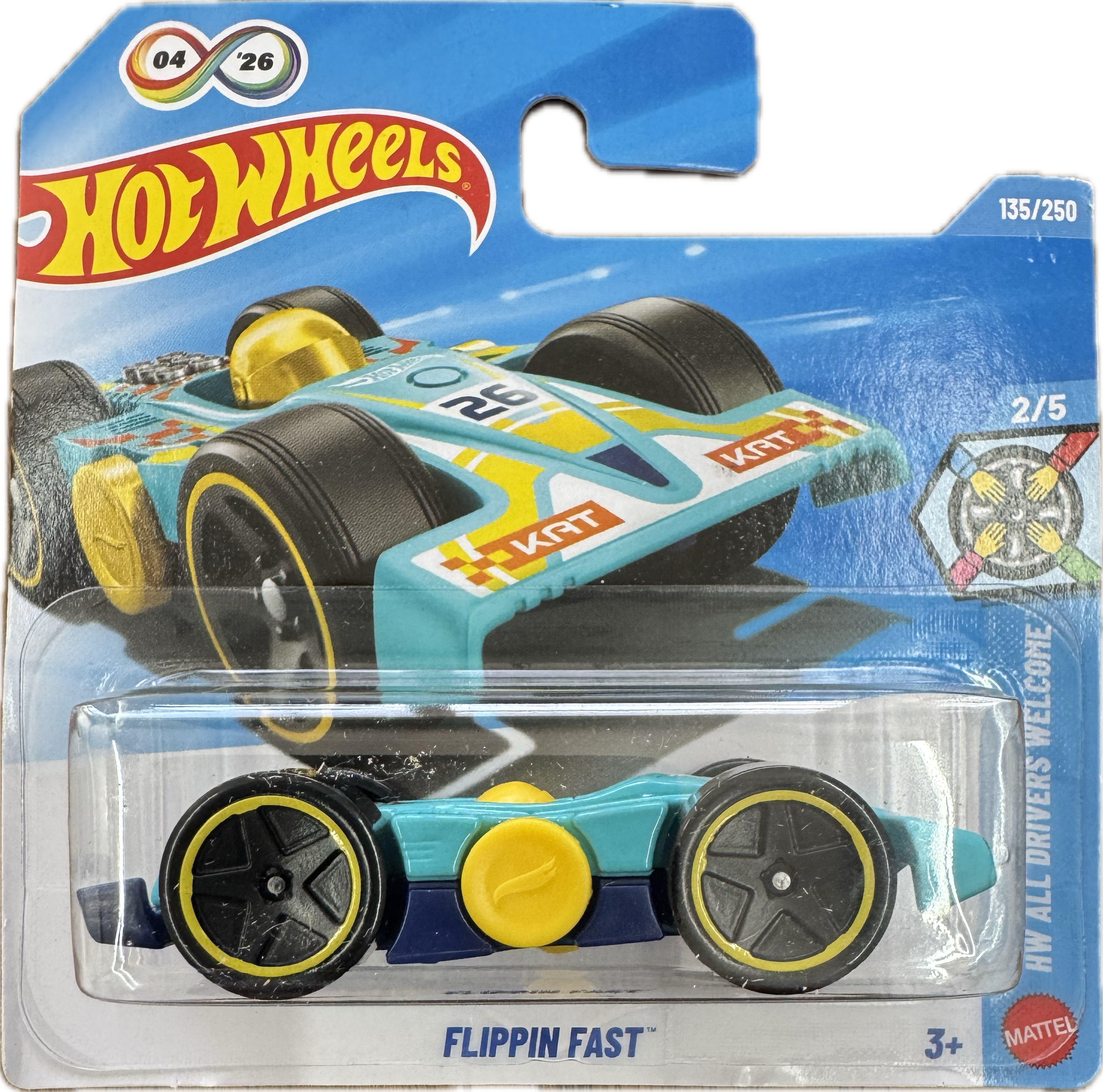 Hot Wheels© Basic - Flippin Fast - HW All Drivers Welcome 2/5 - 135/250-2026
