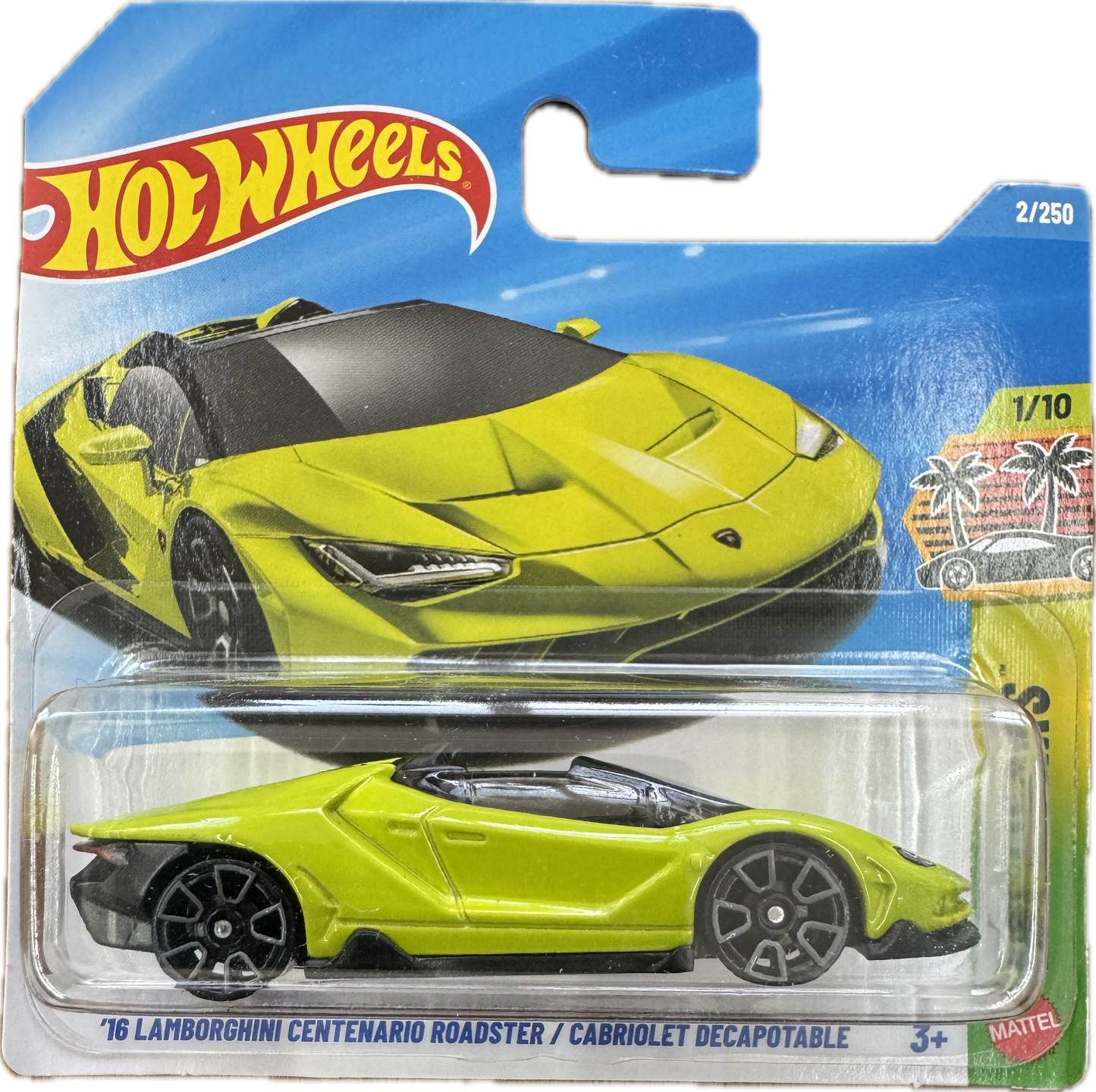 Hot Wheels© Basic - 16 Lamborghini Centenario Roadster / Cabriolet - Exoticars 1/10 - 2/250-2026