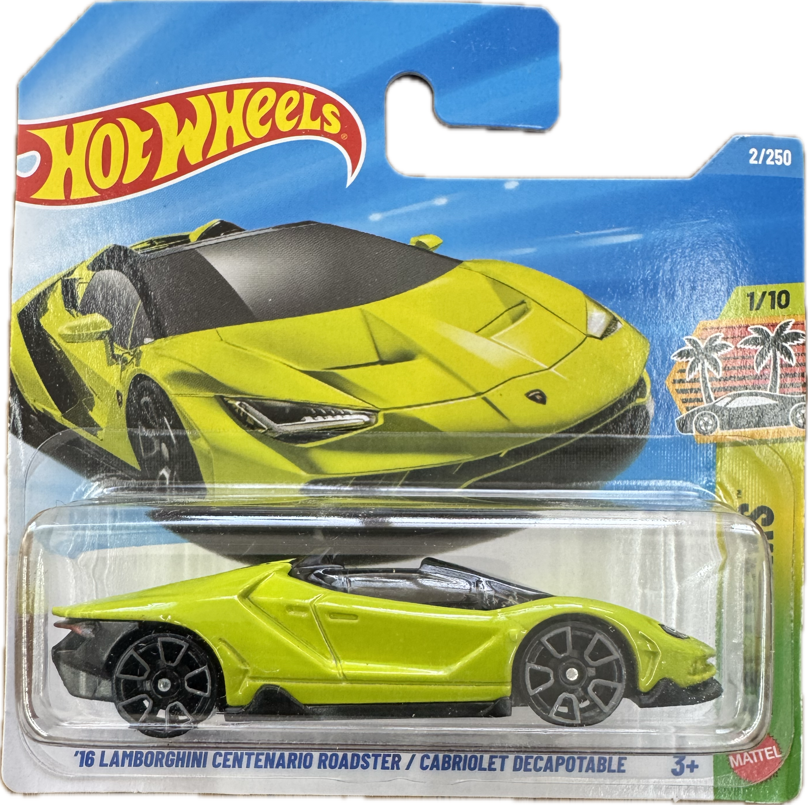 Hot Wheels© Basic - 16 Lamborghini Centenario Roadster / Cabriolet - Exoticars 1/10 - 2/250-2026