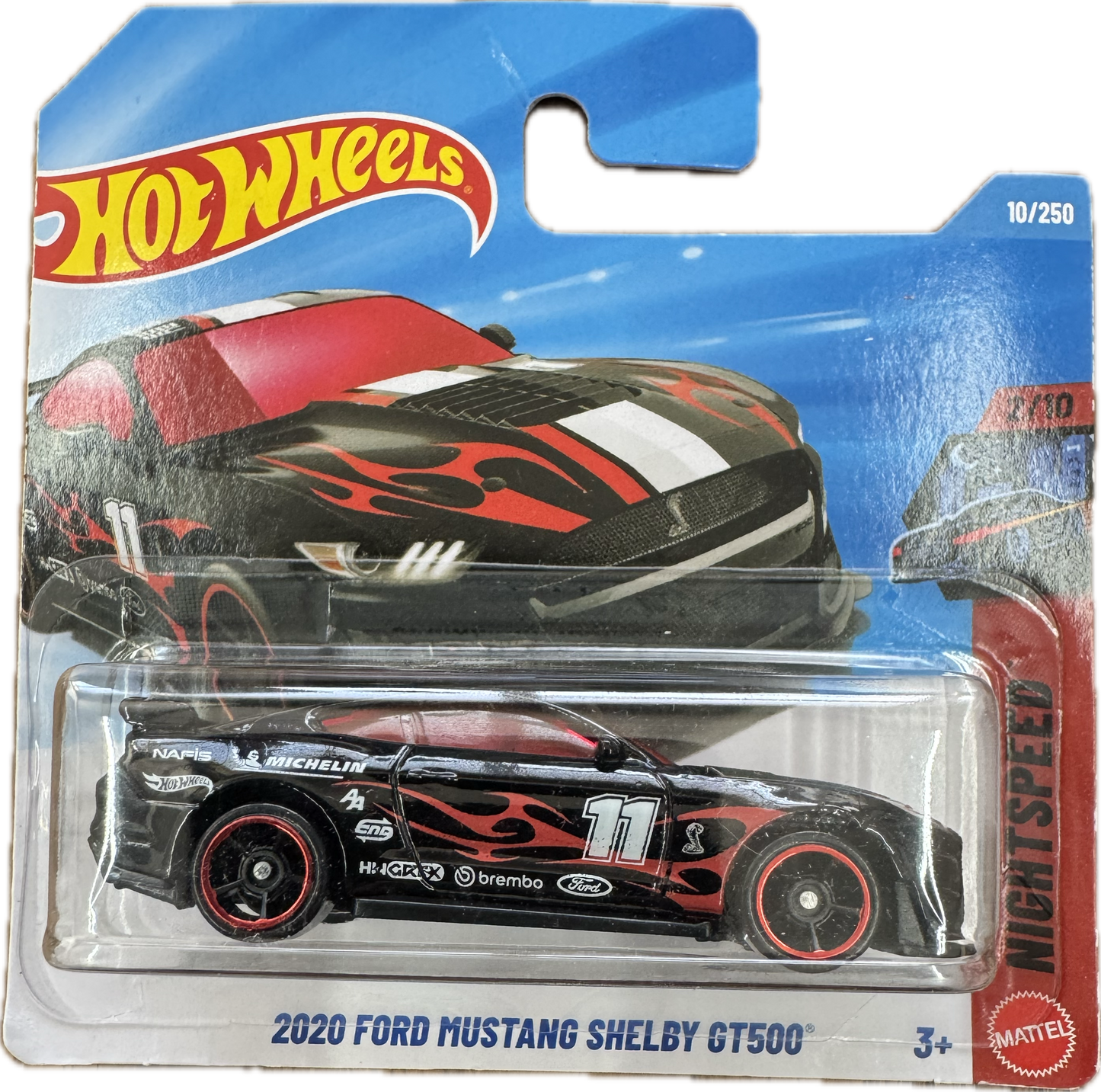Hot Wheels© Basic - Ford Mustang Shelby GT500 - Night Speed 2/10 - 10/250-2026