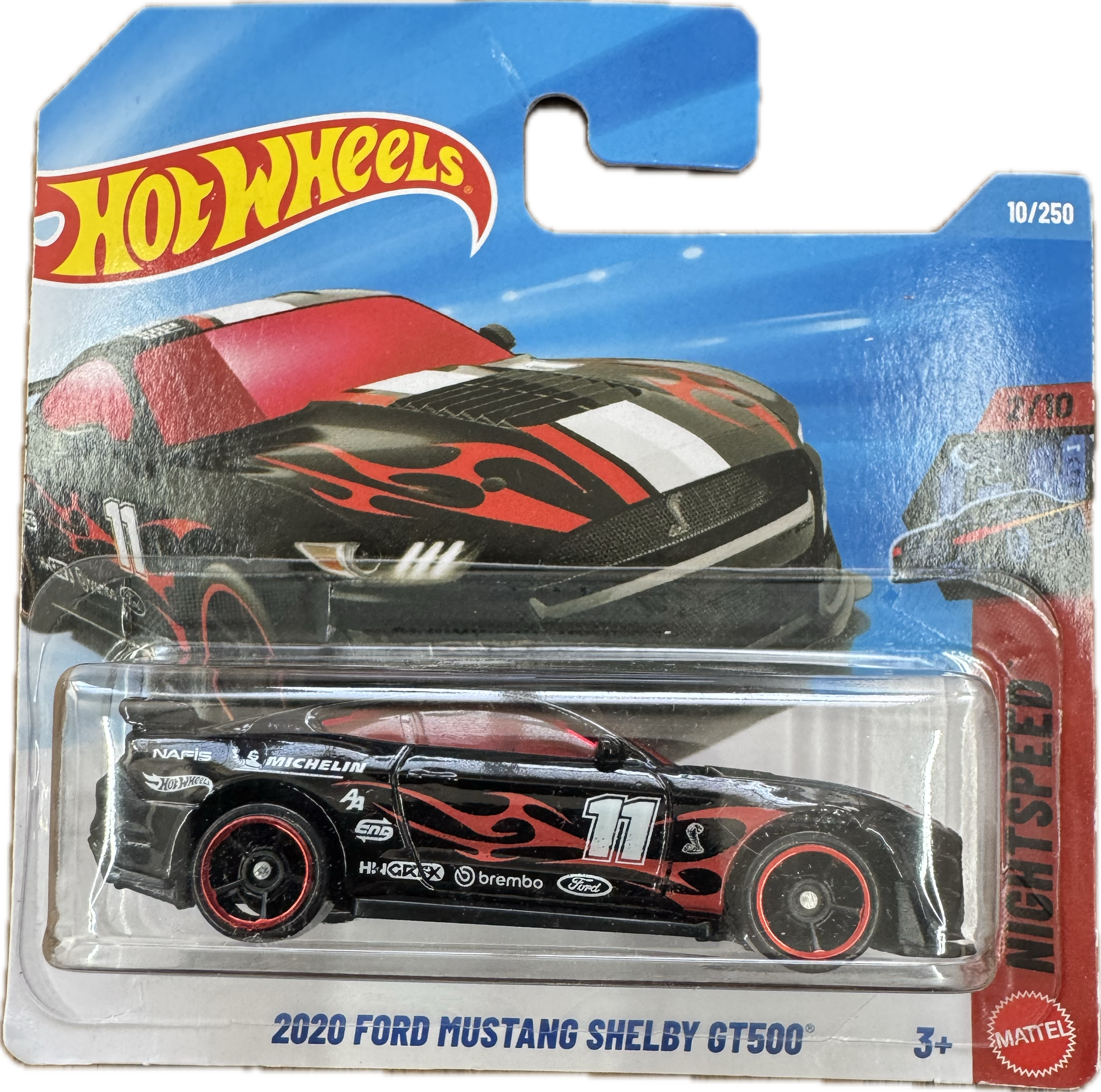 Hot Wheels© Basic - Ford Mustang Shelby GT500 - Night Speed 2/10 - 10/250-2026