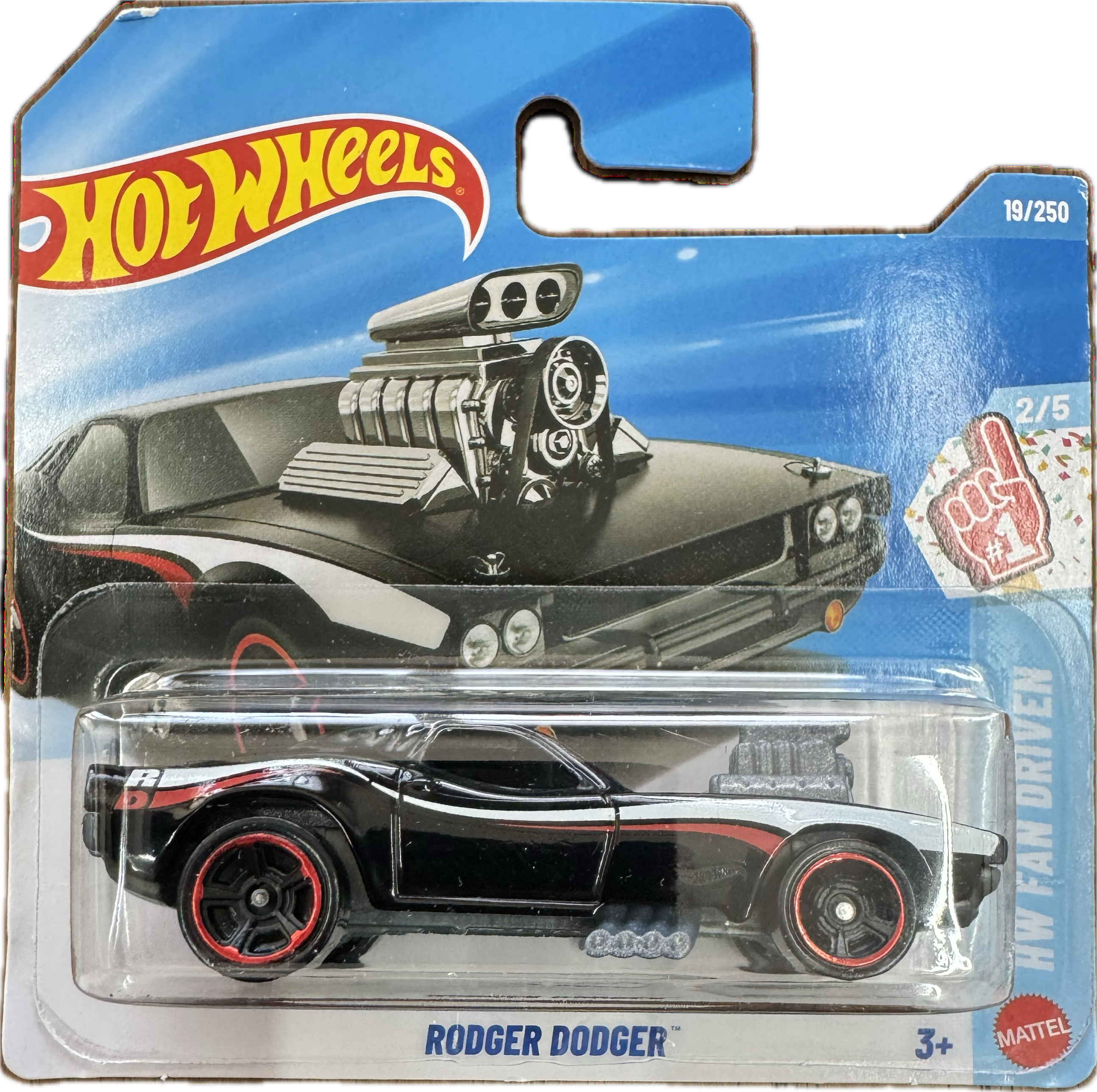 Hot Wheels© Basic - Rodger Dodger - HW Fan Driven 2/5 - 19/250-2026