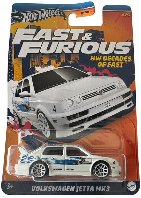 Hot Wheels© Fast & Furious - Volkswagen Jetta MK3 -  4/5