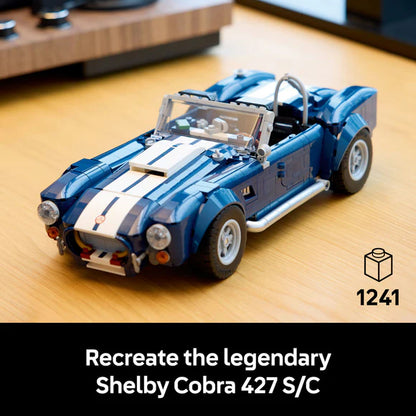 LEGO® ICONS Shelby Cobra 427 S/C - 10357 - 1241 Piece Building Set