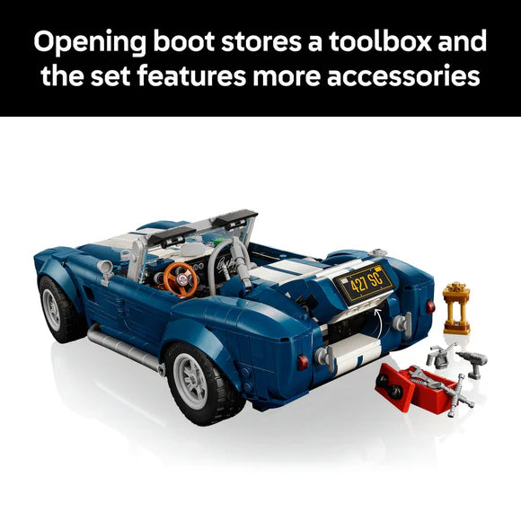 LEGO® ICONS Shelby Cobra 427 S/C - 10357 - 1241 Piece Building Set