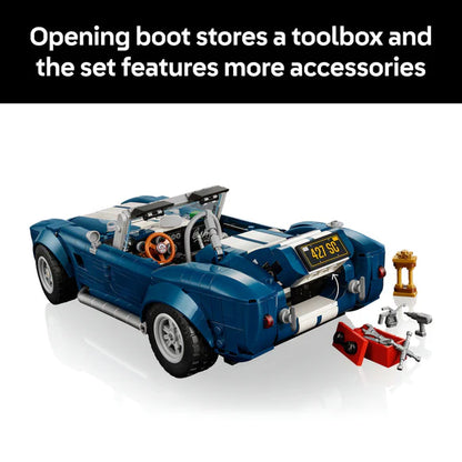 LEGO® ICONS Shelby Cobra 427 S/C - 10357 - 1241 Piece Building Set