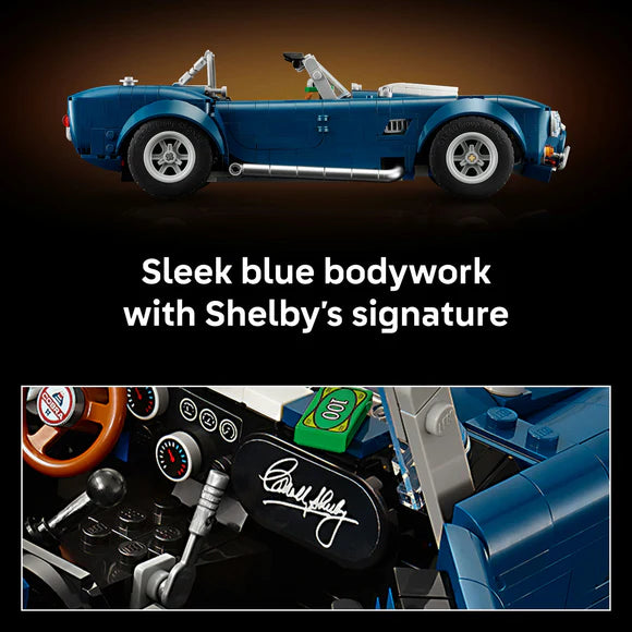 LEGO® ICONS Shelby Cobra 427 S/C - 10357 - 1241 Piece Building Set