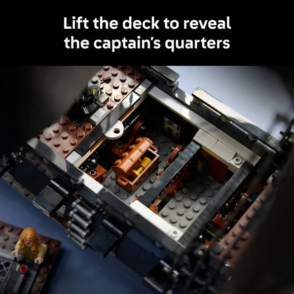 LEGO® ICONS Captain Jack Sparrow's Pirate Ship - Pirates of the Caribbean - 10365 - 2862 Piece Building Set