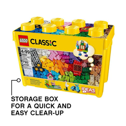 LEGO® Classic Large Creative Brick Box 10698 – 790 Piece Creative Building Set