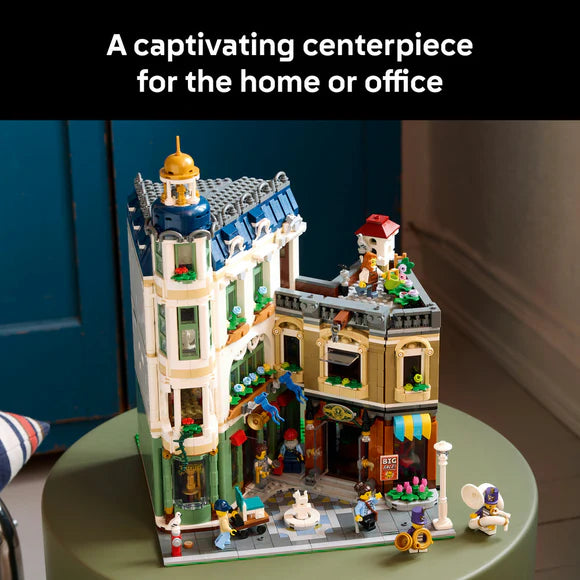 LEGO® ICONS Shopping Street Model Building Kit - 11371 - 3456 Piece Building Set