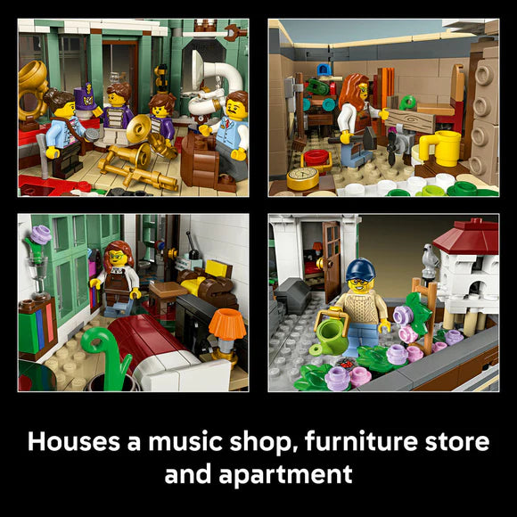 LEGO® ICONS Shopping Street Model Building Kit - 11371 - 3456 Piece Building Set