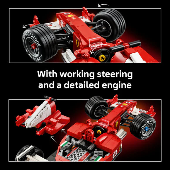 LEGO® Icons Ferrari F2004 & Michael Schumacher - 11375 - 735 Piece Building Set