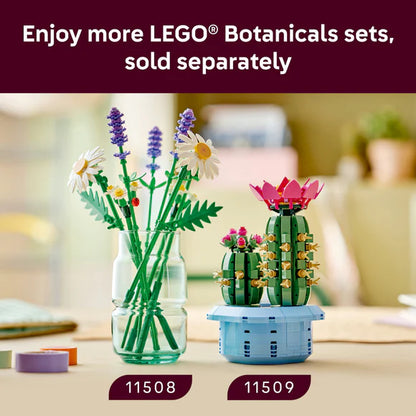 LEGO® Botanicals Cactus 11509 – 482 Piece Floral Building Set