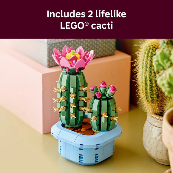 LEGO® Botanicals Cactus 11509 – 482 Piece Floral Building Set