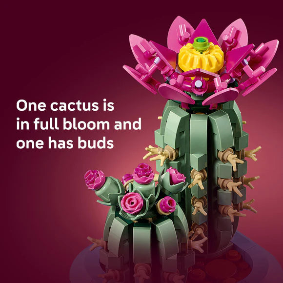 LEGO® Botanicals Cactus 11509 – 482 Piece Floral Building Set