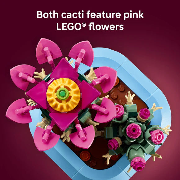 LEGO® Botanicals Cactus 11509 – 482 Piece Floral Building Set