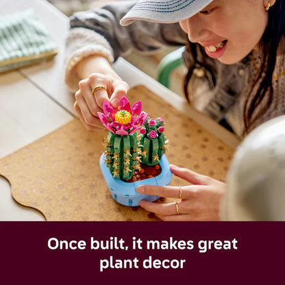 LEGO® Botanicals Cactus 11509 – 482 Piece Floral Building Set