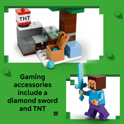 LEGO® Minecraft® Steve’s Taiga Adventure 21583 – 79 Piece Gamer Gift Building Set