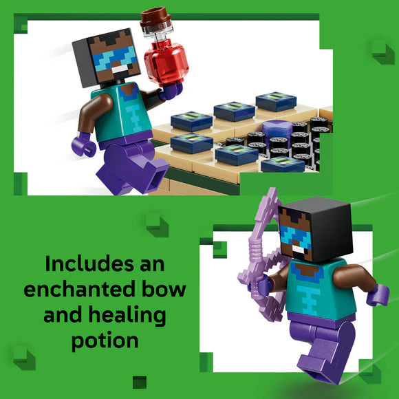 LEGO® Minecraft® Nether & End Portal Journey 21584 – 192 Piece Gamer Toy