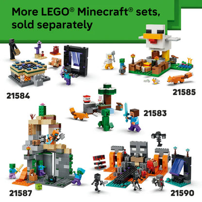 LEGO® Minecraft® The Pale Garden Brick Building - 21586 - 243 Piece Building Set