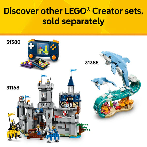 LEGO® Creator 3in1 Cute Animals: Playful Puppy Dog 31382 – 336 Piece Building Set