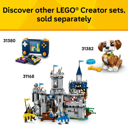 LEGO® Creator 3in1 Sea Animals: Beautiful Dolphins - 31385 - 542 Piece Building Set