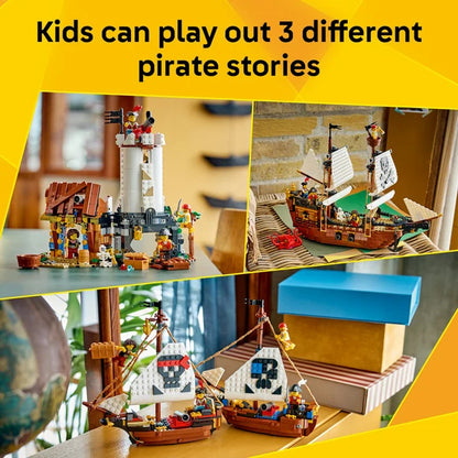 LEGO® Creator 3in1 Iconic Pirate Ship — 31387 — 1074 Piece Building Set