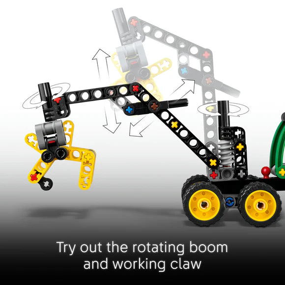 LEGO® Technic John Deere 1470H Wheeled Harvester - 42218 - 117 Piece Building Set
