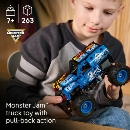 LEGO® Technic Monster Jam™ Grave Digger™ Fire and Ice - 42219 - 263 Piece Building Set