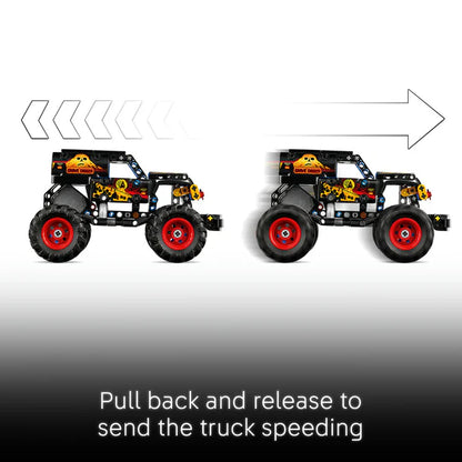 LEGO® Technic Monster Jam™ Grave Digger™ Fire and Ice - 42219 - 263 Piece Building Set