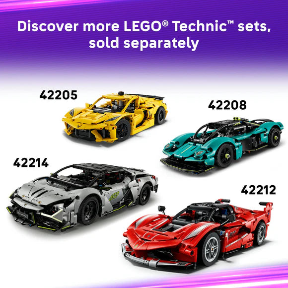 LEGO® Technic Bugatti Chiron Pur Sport Hypercar - 42222 - 771 Piece Building Set