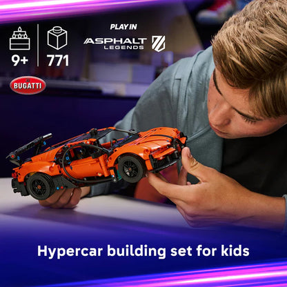 LEGO® Technic Bugatti Chiron Pur Sport Hypercar - 42222 - 771 Piece Building Set