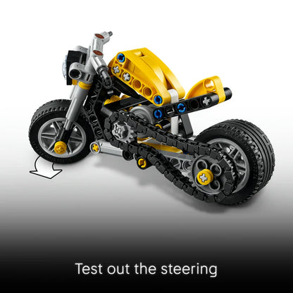 LEGO® Technic Yellow Motorbike - 42225 - 151 Piece Building Set