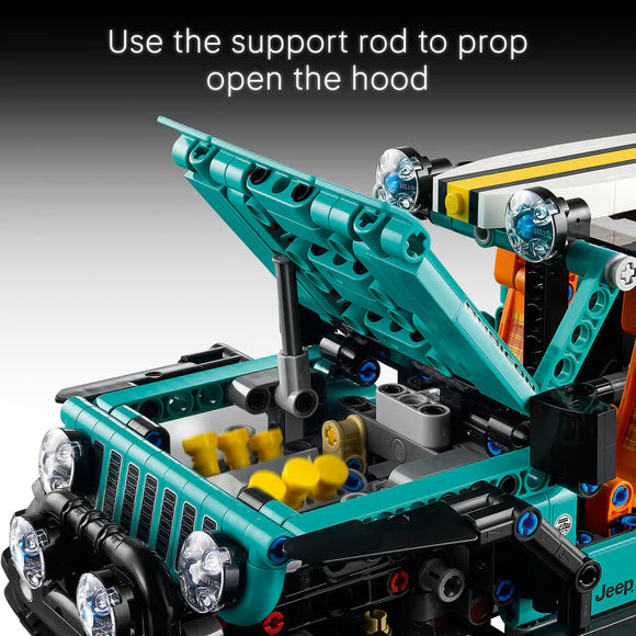 LEGO® Technic Jeep Wrangler Rubicon - 42227 - 723 Piece Building Set