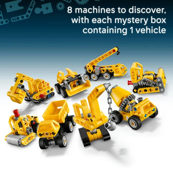 LEGO® Technic™ Mighty Machines Blind Boxes - 42233 - Collect All 8