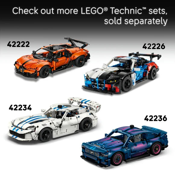LEGO® Technic™ Ferrari 488 PISTA Car — 42235 — 882 Piece Building Set