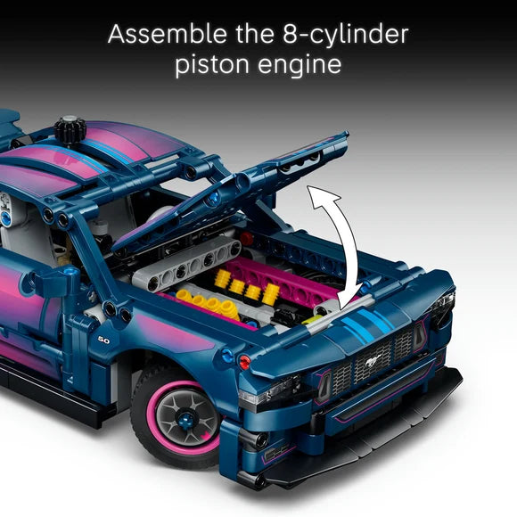 LEGO® Technic™ Custom Garage Ford Mustang GT Car — 42236 — 973 Piece Building Set