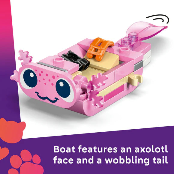 LEGO® Friends Axolotl Adventure Boat - 42681 - 95 Piece Building Set