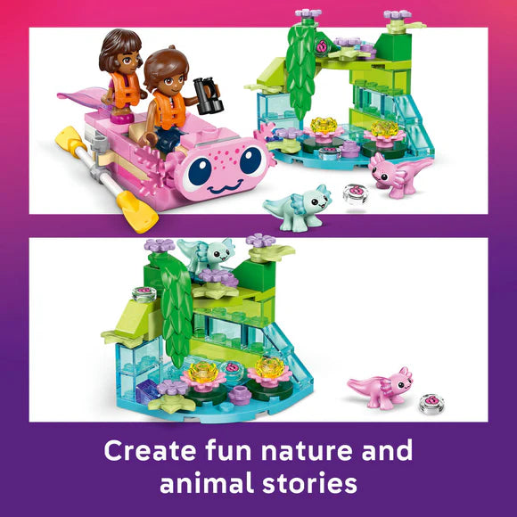 LEGO® Friends Axolotl Adventure Boat - 42681 - 95 Piece Building Set