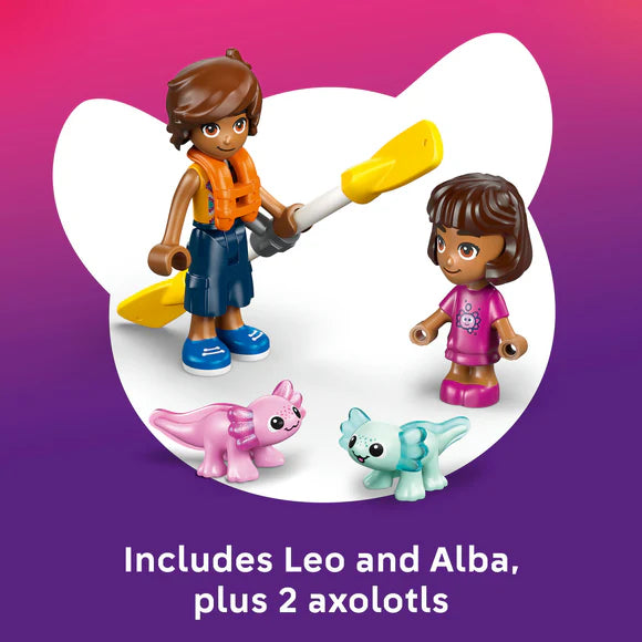 LEGO® Friends Axolotl Adventure Boat - 42681 - 95 Piece Building Set