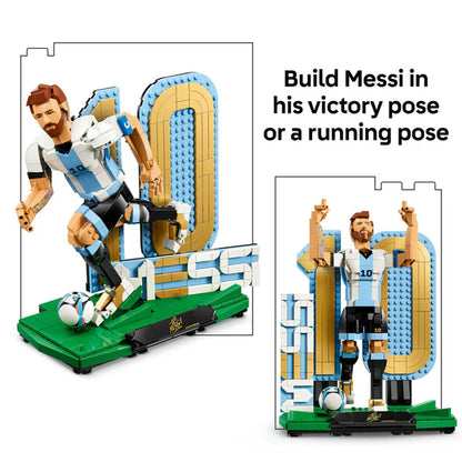LEGO® EDITIONS™ - Lionel Messi – Football Legend - 43015 - 958 Piece Building Set | Brick N Build