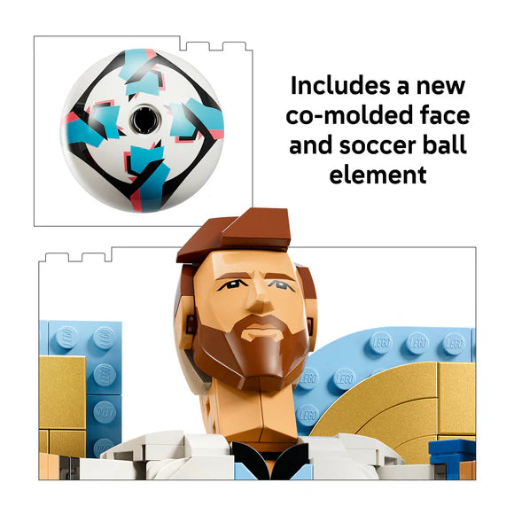 LEGO® EDITIONS™ - Lionel Messi – Football Legend - 43015 - 958 Piece Building Set | Brick N Build