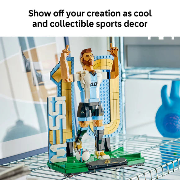 LEGO® EDITIONS™ - Lionel Messi – Football Legend - 43015 - 958 Piece Building Set | Brick N Build