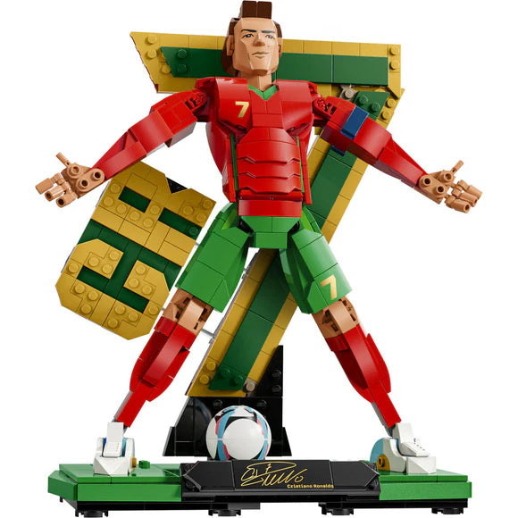 LEGO® EDITIONS™ - Cristiano Ronaldo – Football Legend - 43016 - 854 Piece Building Set | Brick N Build
