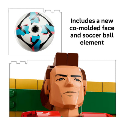LEGO® EDITIONS™ - Cristiano Ronaldo – Football Legend - 43016 - 854 Piece Building Set | Brick N Build