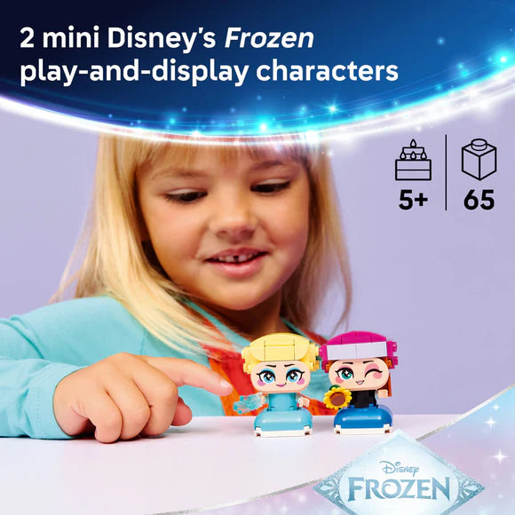 LEGO® ǀ Disney Frozen Mini Anna & Elsa - 43284 - 65 Piece Building Set